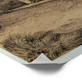 Napoleon I bij de Siege van de Tuileries Poster (Hoek)