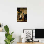 Napoleon I in het Paleis Royal Poster (Thuiskantoor)
