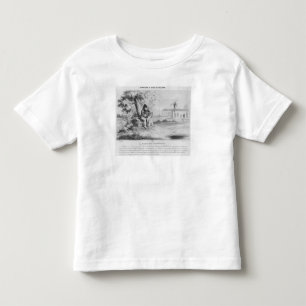 Napoleon I op het eiland St. Helena Kinder Shirts
