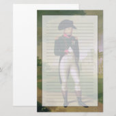 Napoleon I voor de Chateau de Malmaison Briefpapier (Voorkant / Achterkant)