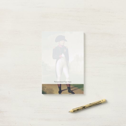 Napoleon I voor de Chateau de Malmaison Post-it® Notes (Op bureau)
