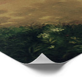 Napoleon I voor de Chateau de Malmaison Poster (Hoek)