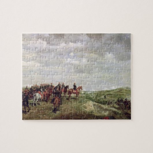 Napoleon III (1808-73) bij de slag om Solferino Legpuzzel (Horizontaal)