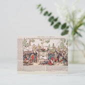 Napoleon III arriveert in Sedan Briefkaart (Staand voorkant)