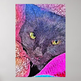 Napoleon in een deken poster