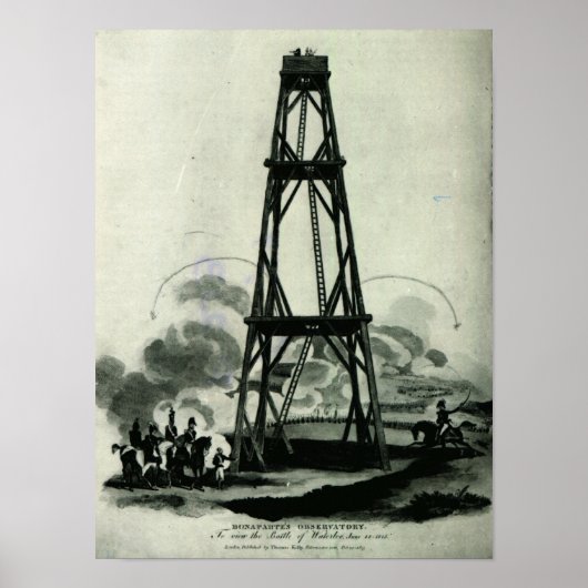 Napoleon in zijn observatorium poster (Voorkant)