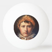 Napoleon Laurel-Krans gekroond Ping Pong Ball (Voorkant)