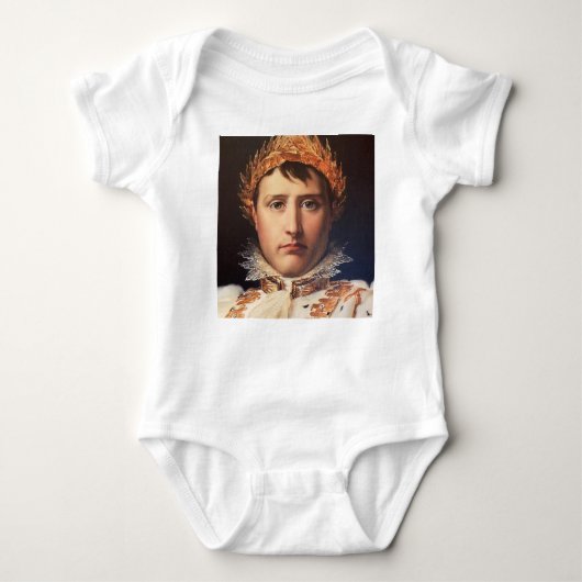 Napoleon Laurel-Wreath gekroond tot held Romper (Voorkant)