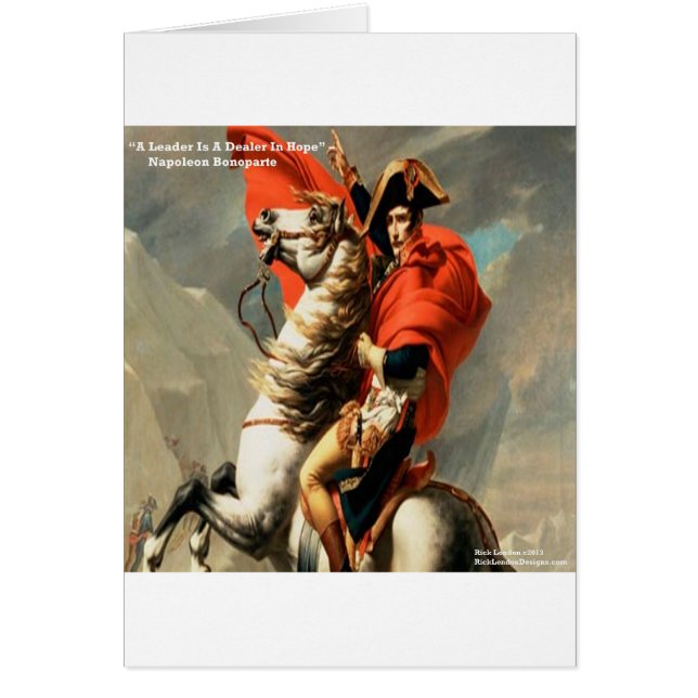 Napoleon & "Leider" Citaat (Voorkant)