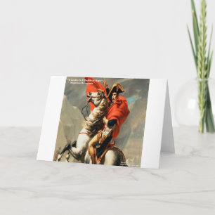 Napoleon & "Leider" Citaat Kaart