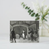 Napoleon Meditating voor de Tomb Briefkaart (Staand voorkant)