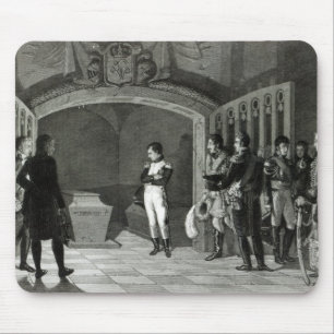 Napoleon Meditating voor de Tomb Muismat