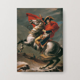 Napoleon met paard, Slag bij de St. Bernardpas Button