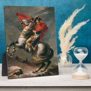 Napoleon met paard, Slag bij de St. Bernardpas Fotoplaat