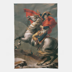 Napoleon met paard, Slag bij de St. Bernardpas Theedoek