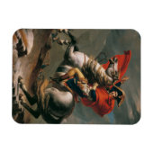 Napoleon met paard, Slag bij St. Bernard Pass Magneet (Horizontaal)