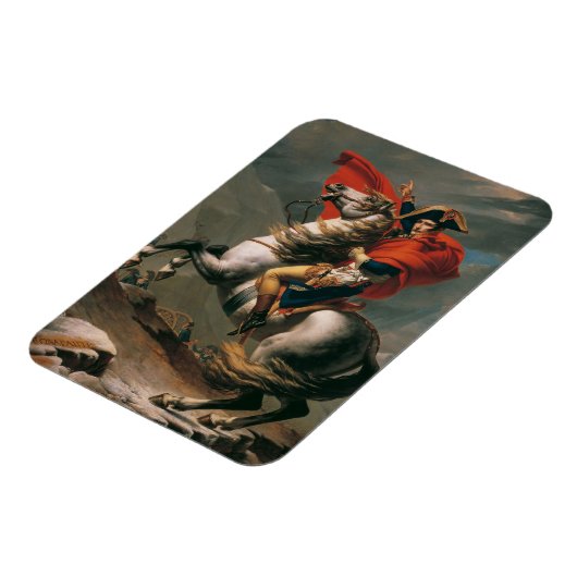 Napoleon met paard, Slag bij St. Bernard Pass Magneet (Linkerzijde)