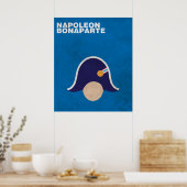 Napoleon:Minimalistisch Poster historische figuren (Keuken)