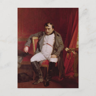 Napoleon na zijn ontslag briefkaart