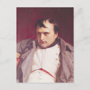 Napoleon na zijn ontslag briefkaart