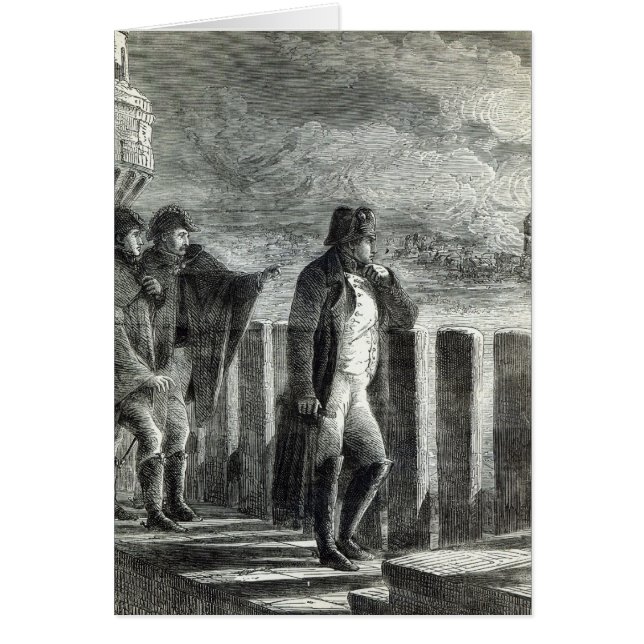 Napoléon observant le feu de Moscou en 1812 (Devant)