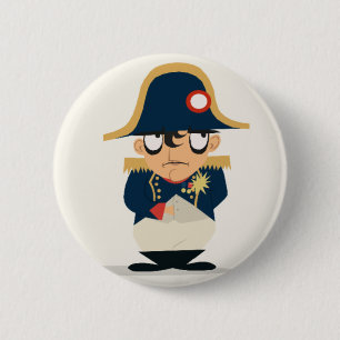 Napoleon op een Button