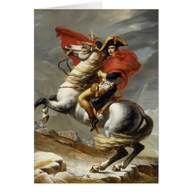 Napoleon over de Grote Sint-Bernardpas (Voorkant)