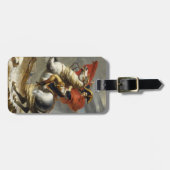 Napoleon over de Grote Sint-Bernardpas Bagagelabel (Voorkant horizontaal)