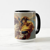 Napoleon oversteekt de Alpen-Jacques-Louis David Mok (Voorkant rechts)