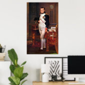 Napoléon Poster Dans Son Étude (Bureau à domicile)