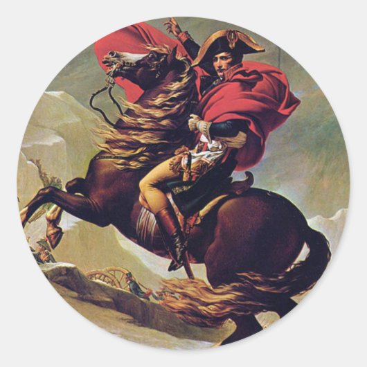 Napoleon Ronde Sticker (Voorkant)