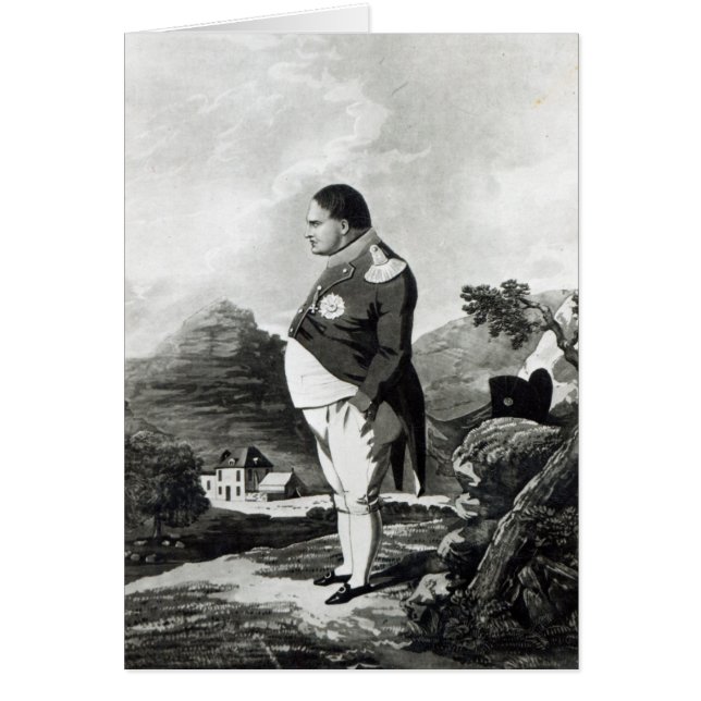 Napoléon sur l'île de Sainte-Hélène, 1820 (Devant)