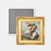 Napoléon traversant les Alpes par David - Magnet (Recto/Verso)