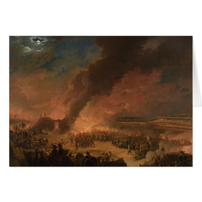 Napoléon visitant les bivouacs (Devant horizontal)