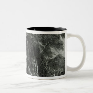 Napoleon voor invoerrechten tweekleurige koffiemok