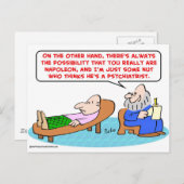 napoleon wat een psychiater briefkaart (Voorkant / Achterkant)