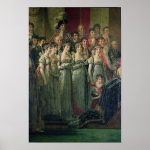 Napoleon's arrestatie en Josephine's Poster