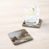 Napoleon's Peril te Brienne-le-Chateau, c.1891 (oi Onderzetter (Rechterzijde)