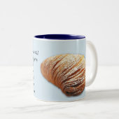 Napoletana de Sfogliatella - tasse de deux tons (Devant droit)