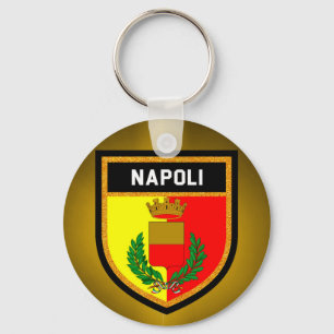 Napoli Flag Sleutelhanger