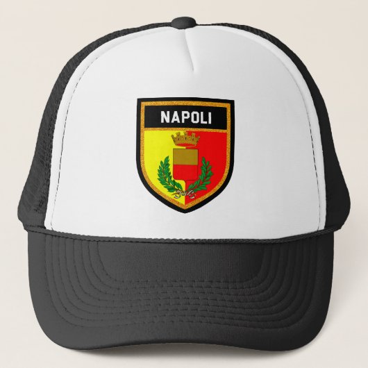 Napoli Flag Trucker Pet (Voorkant)