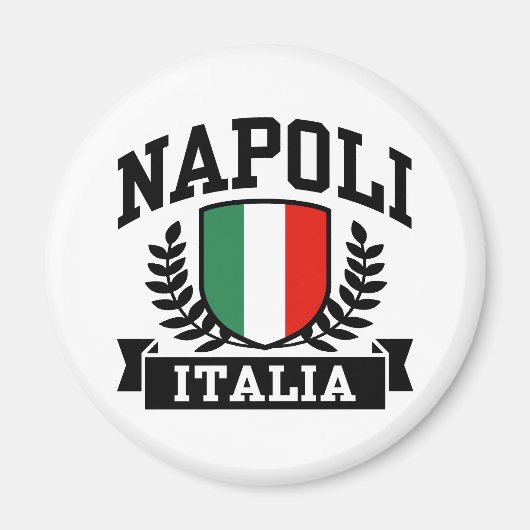 Napoli Italia Magneet (Voorkant)