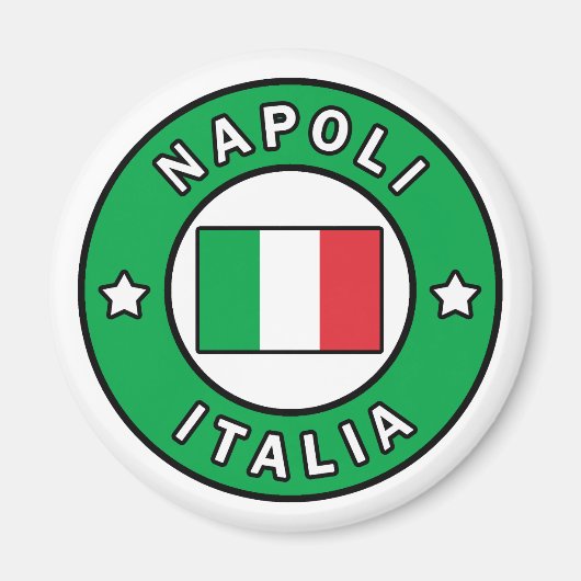 Napoli Italia Magneet (Voorkant)
