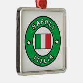 Napoli Italia Metalen Ornament (Rechts)