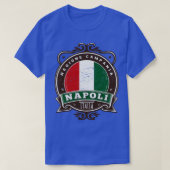 Napoli Italia Retro Italiaanse Regio Design 2 T-shirt (Design voorkant)