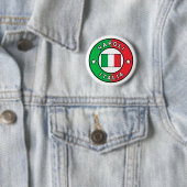 Napoli Italia Ronde Button 5,7 Cm (In situ)