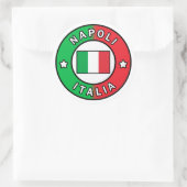 Napoli Italia Ronde Sticker (Tas)