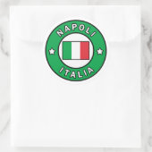 Napoli Italia Ronde Sticker (Tas)