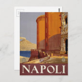  Napoli Italië Briefkaart (Voorkant / Achterkant)