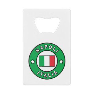 Napoli Italië Kredietkaart Flessenopener
